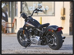 Czarny, Harley Davidson Softail Cross Bones